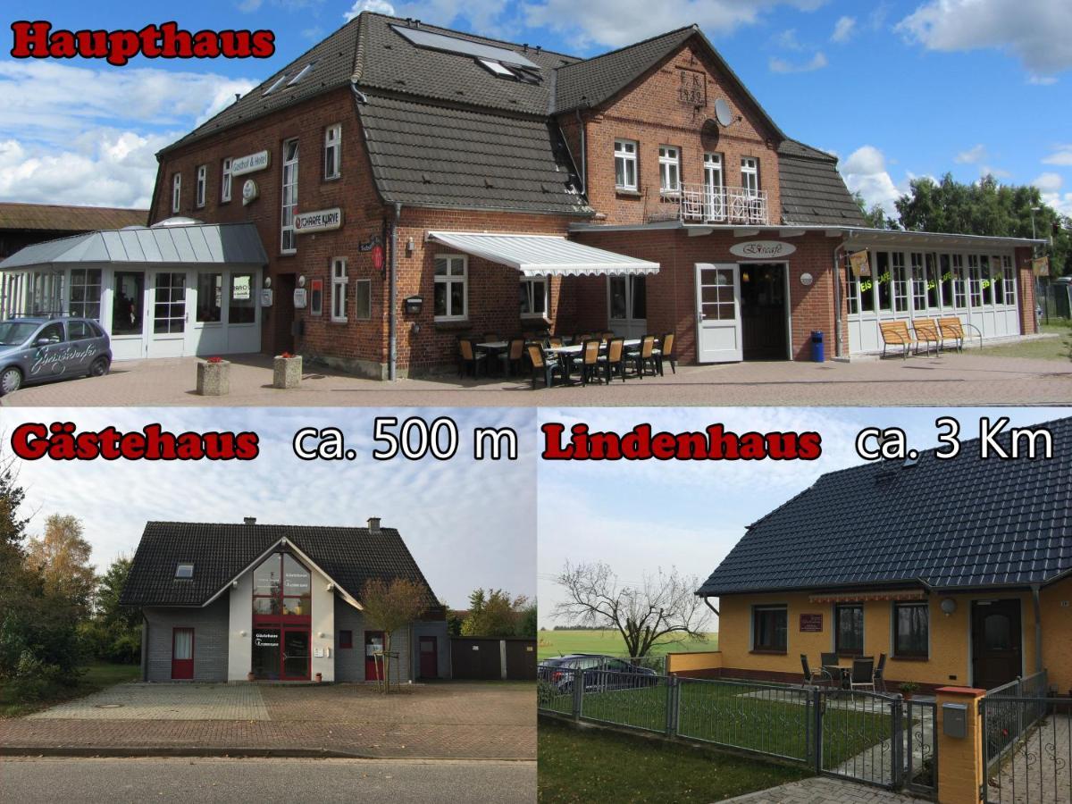 Gaestehaus Scharfe Kurve Lutzow Bagian luar foto
